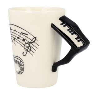 Kubek Muzyka Pianino Kubeczek Muzyczny Prezent
