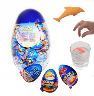 Jajka Niespodzianki - Ocean Growing Toy Egg 60szt.