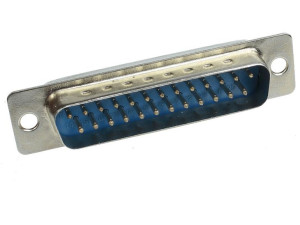 Wtyk DB25 D-SUB lutowany  (2szt)