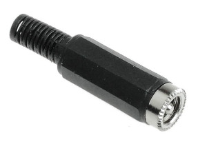 Gniazdo DC 2,5/5,5 na kabel /2130