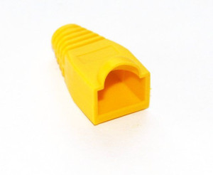Osłonka wtyku RJ45 z odgiętką (10szt)