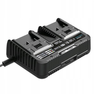 Ładowarka dwu-stanowiskowa 2x2,3A SAS+ALL DED7038V