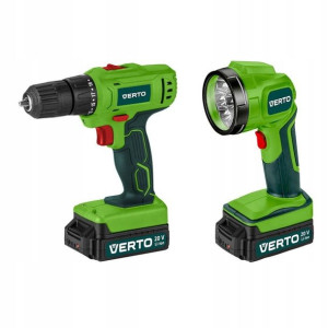 Wiertarko-wkrętarka AKU 2x20V Li-Ion/1.5Ah 50G293