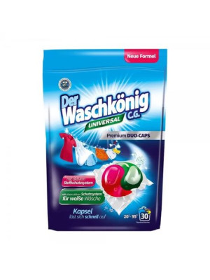 Der Waschkönig C.G. Universal DUOCAPS kapsułki do prania 30 sztuk
