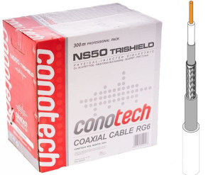 Kabel antenowy Conotech NS-50 Trishield na metry