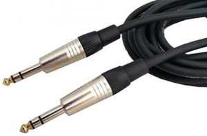 Kabel wtyk - wtyk 6.3mm jack stereo VK 8075 7 m