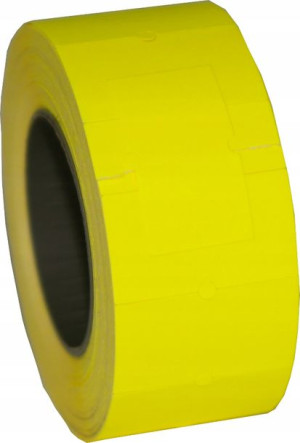 Etykieta Cenowa Mhk1 22x12mm Żółta 700szt