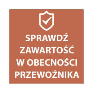 Etykiety 100x100mm Sprawdź Zawartość 1000szt