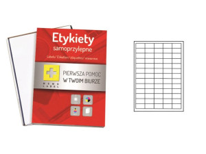 ETYKIETY A4 Memo Label 38x21,2mm 1000ark. (10x100)