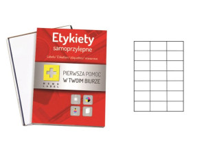 ETYKIETY A4 Memo Label 70x42,3mm 500ark. (5x100)