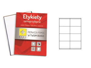 ETYKIETY A4 Memo Label 105x70mm 300ark. (3x100)