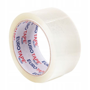 Taśma Pakowa Euro Tape Silent Cicha Transp. 48/50