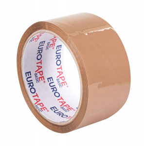 Taśma Pakowa Eurotape Basic Brązowa 48/60