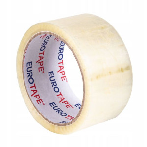 Taśma Pakowa Eurotape Kauczukowa Transparent 48/60