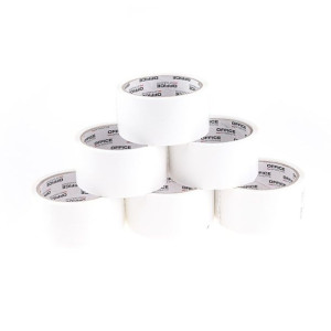 Taśma Pakowa Office Products Akryl Biała 48/50