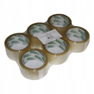 Taśma Pakowa Drect Kauczukowa Transparent 48/66 X6