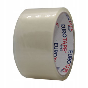 Taśma Pakowa Eurotape Akryl Transparent 48/40 X6