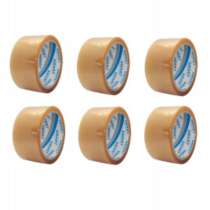 Taśma Pakowa Smart Solvent Transparent 48/50 X6