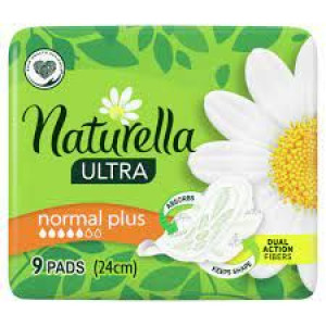 Naturella Ultra Normal Plus Podpaski ze skrzydełkami 9szt.