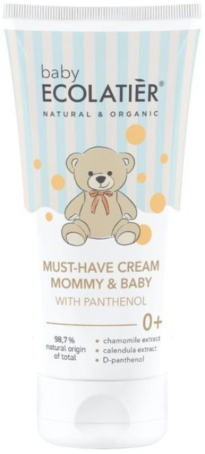 Ecolatier BABY krem z D-pantenolem 0+