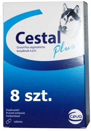 Cestal tabletki pasożyty robaki odrobaczenie psa 8