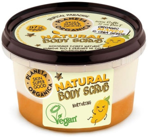 Planeta organica scrub do ciała nawilżający Mango & Nasiona Chia