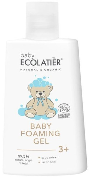 EcoLatier BABY pieniący się żel dla niemowląt bez łez 3+
