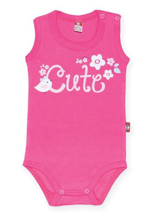 Body na ramiączka Bodziak PINK 2-3 latka 98 cm