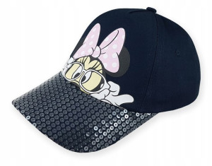CZAPKA Z DASZKIEM Bejsbolówka Myszka Minnie 52