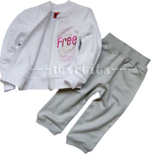Dres Dresy Spodnie + Bluza 6-9 mies 74 cm