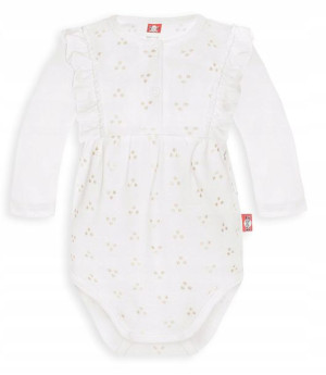 Eleganckie Body z falbankami BOHO 18-24 mies 92 cm