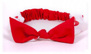 Opaska dziewczęca Pin Up ROXI Kokarda 42-48 cm