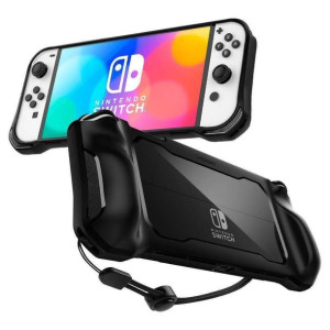Etui Nintendo Switch Oled Spigen Rugged Armor Matte Czarne