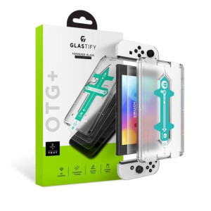 Szkło Hartowane Nintendo Switch Oled Glastify Otg+ 2-pack