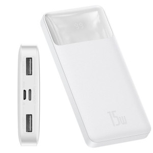 Powerbank Baseus Bipow 10000mah 15w Typ C (biały)