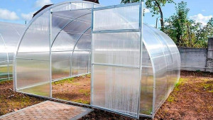 Szklarnia Tunel 3x6m POLIWĘGLAN 6mm profil 20x20mm