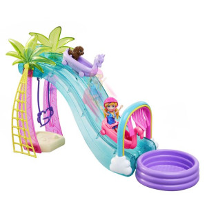 Zestaw Słoneczny Park Wodny - Polly Pocket - Mattel - Hdw63