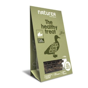 Naturea - Bezzbożowy zdrowy przysmak z kaczką dla kota 100g