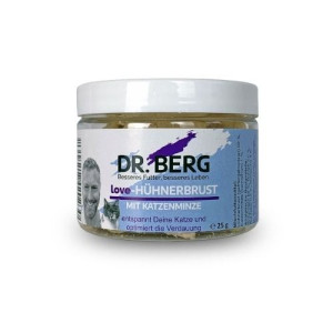 Dr. Berg przysmaki love treats – liofilizowane piersi kurczaka z kocimiętką