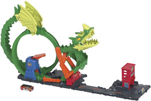 Pętla Smoka - Hot Wheels City - Mattel - Hdp03