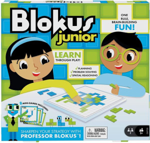 Blokus Junior - Gra Strategiczna - Mattel Games - Gkf59