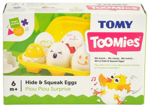 Piszczące Jajeczka - 6 Sztuk - Tomy Toomies - T1581 E1581