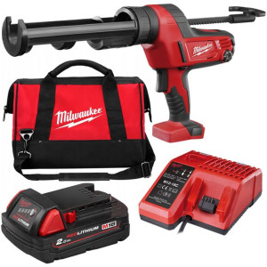 Pistolet silikonu 1x2Ah Milwaukee C18PCG/310C-201B