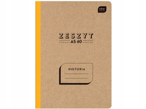 INTERDRUK Zeszyt A5 60 Kartek KRATKA HISTORIA