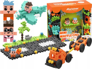 Marioinex Klocki MINI WAFLE CITY Lotnisko 148 el