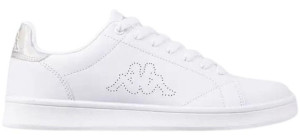 Buty damskie Kappa Limit biało-srebrne 243049 1017
