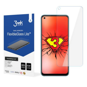 Niepękające szkło hybrydowe na Oppo A76 - 3mk FlexibleGlass Lite