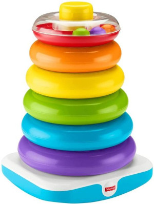 Fisher Price - Giga Piramidka Z Kółek - Gjw15