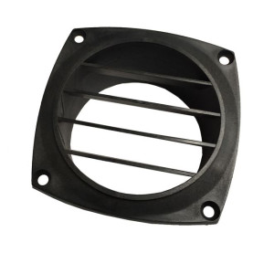 Wylot Powietrza Kratka Czarny Fi 75 Fi75