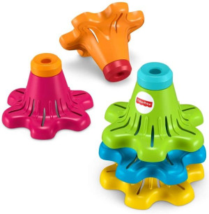 Fisher Price - Wirująca Wieżyczka Do Układania - Fyl38
